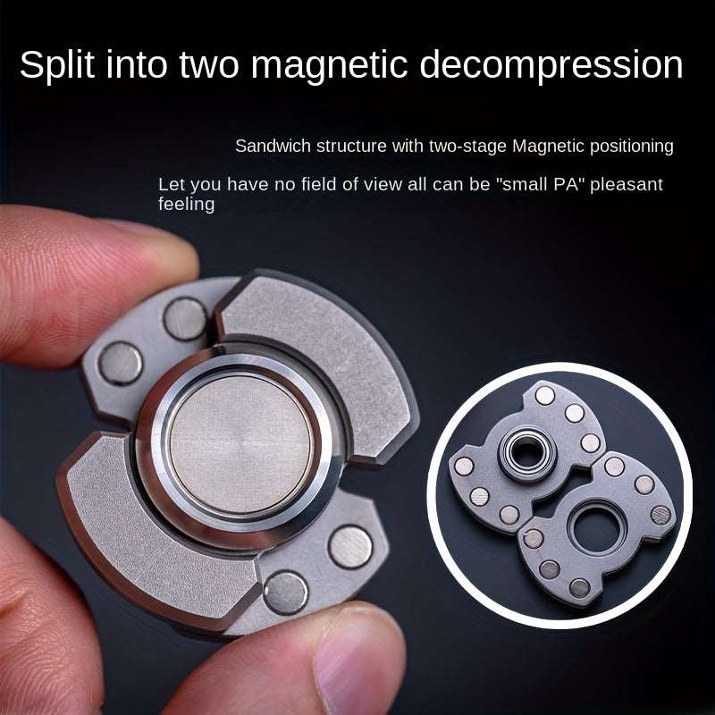 3 In 1 Deformation Fidget Spinner Coins EDC Original High-speed Rotation
