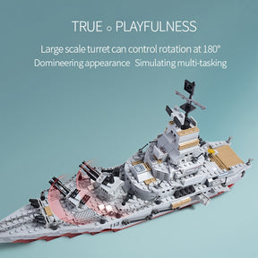 980 Pieces Building Block Cruiser Battle Cruiser - Cykapu