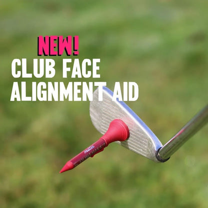 6-in-1 Golf Multi-Tool, Golf Set Flagstick Rangefinder, Ball Marker, Clips to Your Cap, Shirt, Face Alignment Aid Magnetic Tip, Pocket Clip