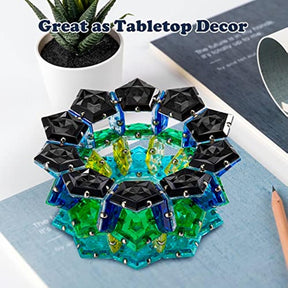 Magnetic Fidget Sphere - Pentagons Magnets Balls - 12 Piece Set