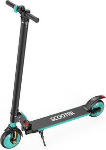 Electric Kick Scooter, Max 15MPH Power by 250W Motor,12/15Miles Range, Commuting E-Scooter, 6.5" Solid Tire,Foldable Scooter for Adults & Teens,Smart APP - Cykapu