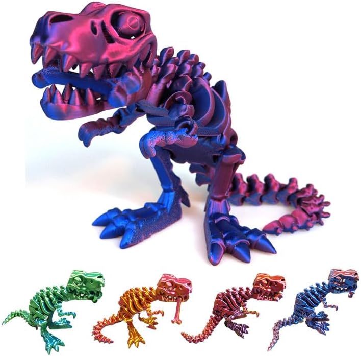 3D Printed Cranial Tyrannosaurus Rex Joints Can Move Freely Big Mouth Dinosaur