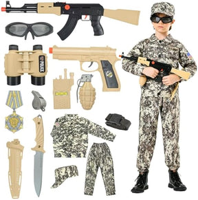 Army Costume For Kids, Military Soldier Costumes Cykapu