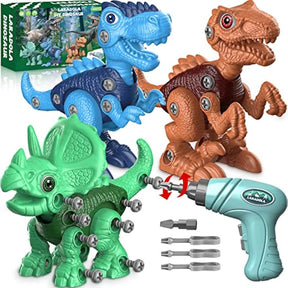 Kids Take Apart STEM Construction Building Kids Toys with Electric Drill Cykapu