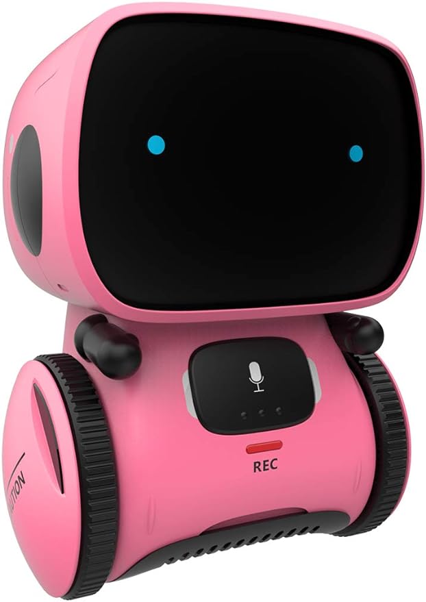 98K Kids Robot Toy, Smart Talking Robots Intelligent Partner and Teacher with Voice Control and Touch Sensor - Cykapu