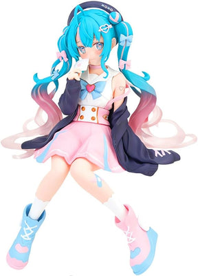 Miku Figure Anime Figures Noodle Stopper Figure Loves Sailors Suit Gift Desktop Collection Ornament 5.3" - Cykapu