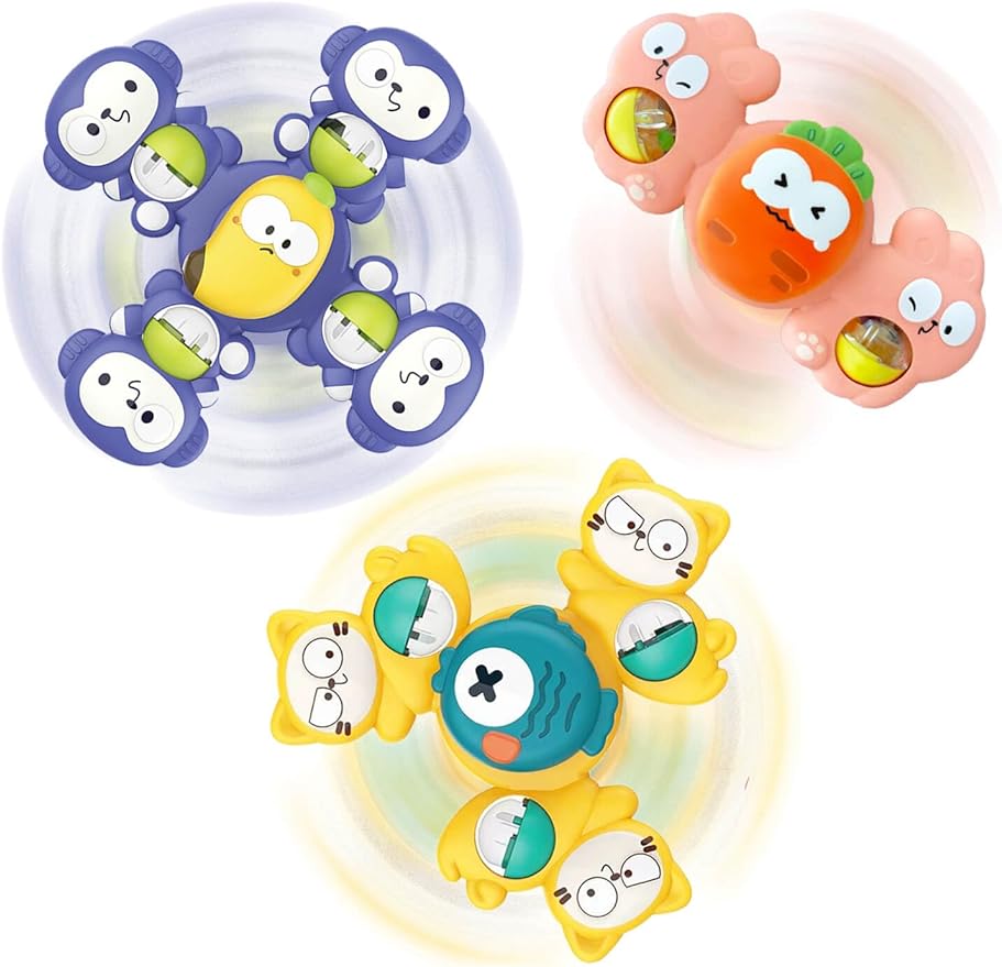 Cup Spinner Toy for Baby Infants 12-18 Months 3PCS - Cykapu