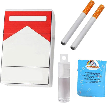 Box Bubble Toy,Blowing Fake Bubbles Pack Blower Blow Sticks Liquid Relaxation Birthday Christmas Party Gift