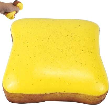 Hawaiian Rolls Taba Squishy Fidget Toys Adults, Stress Relief Toys for Office and Home, Squishy Toys for Autism, Squeeze Squishies