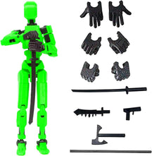 Titan 13 Action Figure, Lucky 13 Action Figures, T13 Action Figure 3D Printed Robot Multi-Jointed Movable