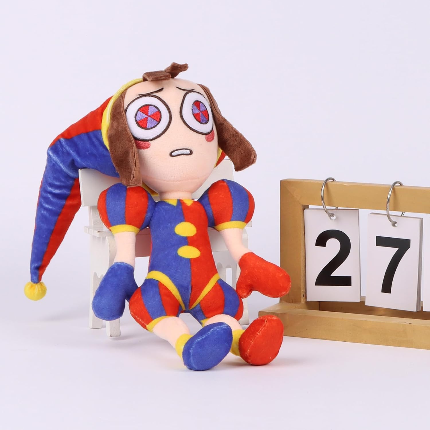 Cute Pomni Jax Plush The Amazing Digital Circus Peluche Doll Clown Plushie  Toy