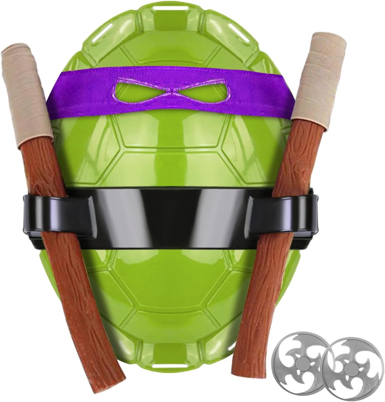 Watstend SuperHero Cosplay Costume for Kids Turtle Shell Blindfold Mask Halloween Stage Cosplay Anime Role Playing