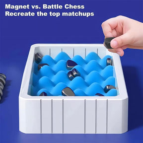 Magnetic Chess Game - Family Board Games Set for Kids and Adults, Tabletop Boardgames Games for 2 Person - Cykapu