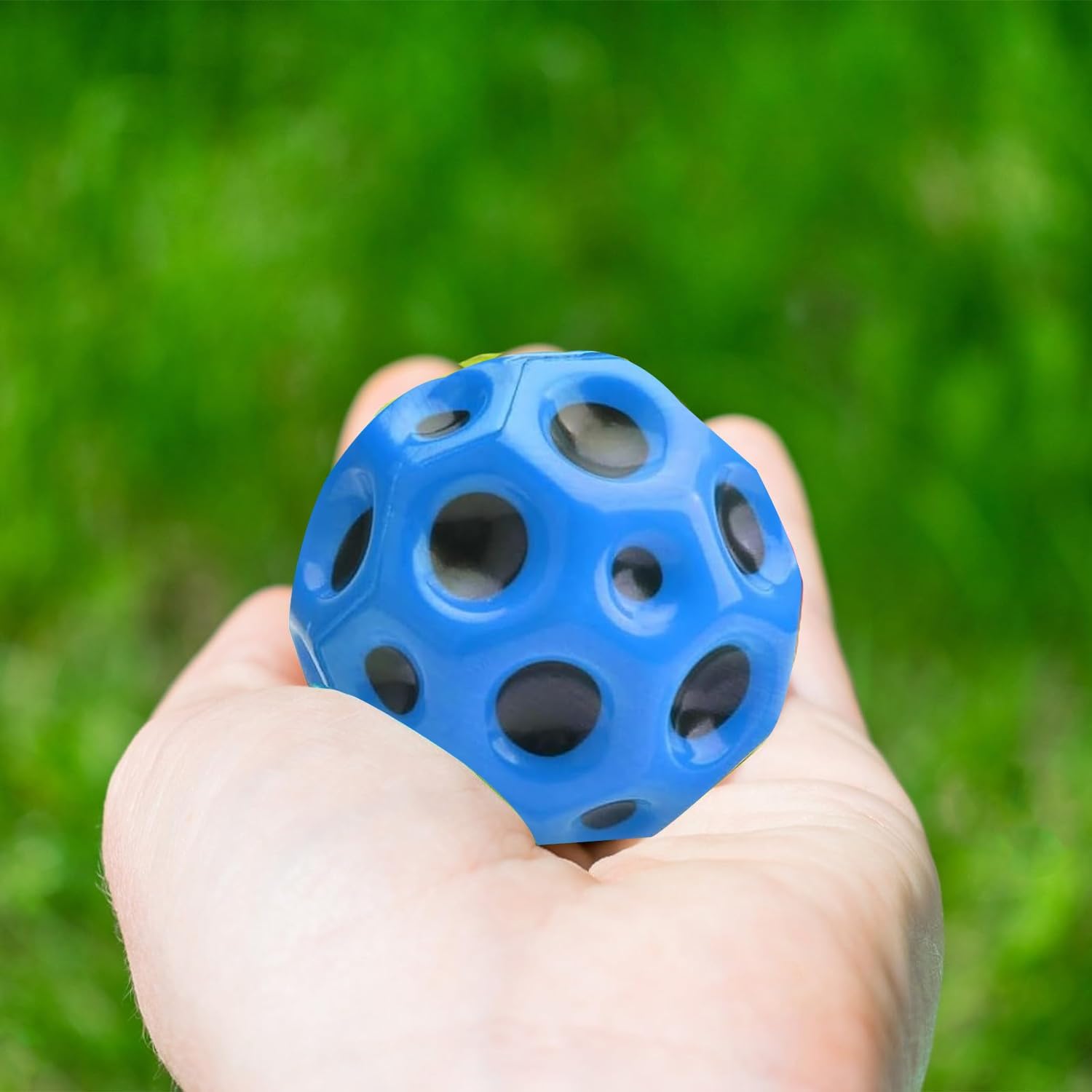 3 PCS Astro Jump Ball Moon Ball, Hohe Sprünge Gummiball Space Ball Moonball, Mini Bouncing Ball Toy - Cykapu