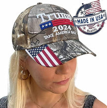 Trump Hat 2024 Take America Back Camo Hat Adjustable Cap Hat Presidential Election Campaign Cykapu