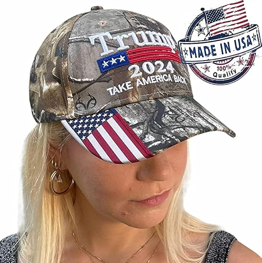 Trump Hat 2024 Take America Back Camo Hat Adjustable Cap Hat Presidential Election Campaign Cykapu