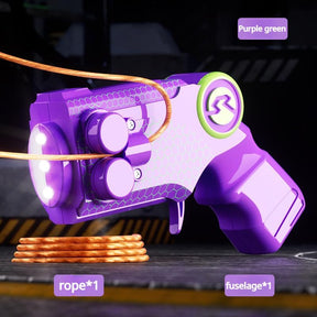 Electric String Shooter Toy, Loop Lasso Launcher, Loop Lasso String Toy 3.0 Light Up, Flying Rope Launcher