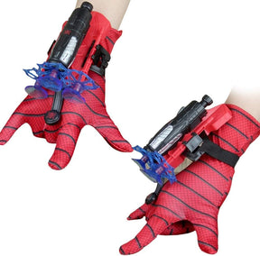 Spider Gloves Man Web Shooter for Kids, Launcher Spider Kids Plastic Cosplay Glove