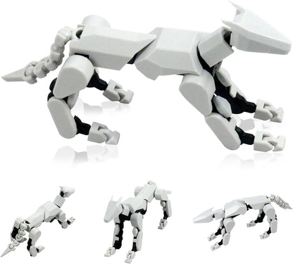 (Assembly Completed) Titan13 Action Figure Set, Robot Dog Action Figure 3D Printed robot Dog
