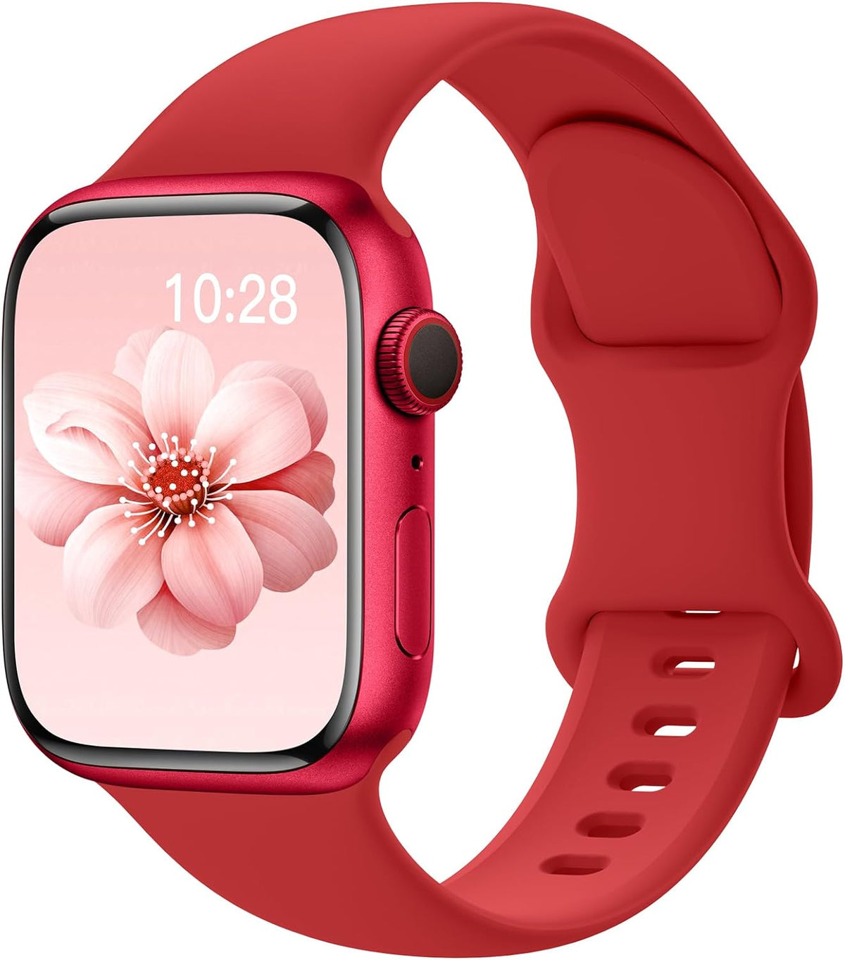 Sport Silicone Band Compatible with Apple Watch Bands 40mm 38mm 41mm 44mm 45mm 42mm 49mm Women Men Cykapu