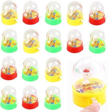 16 Pack Mini Basketball Games Toys, Finger Handheld Basketball Shooting Games - Cykapu