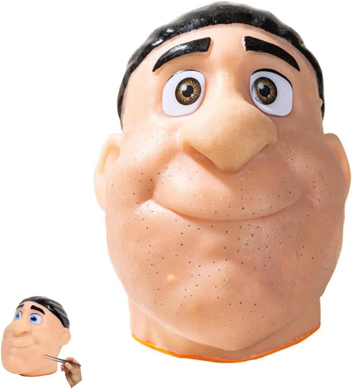 Refillable Pimple Popping Toy, Realistic Blackhead Extraction Simulator, Facial Pimplee Cleansing Toys, Stress & Anxiety Relief, Funny Gag Gift