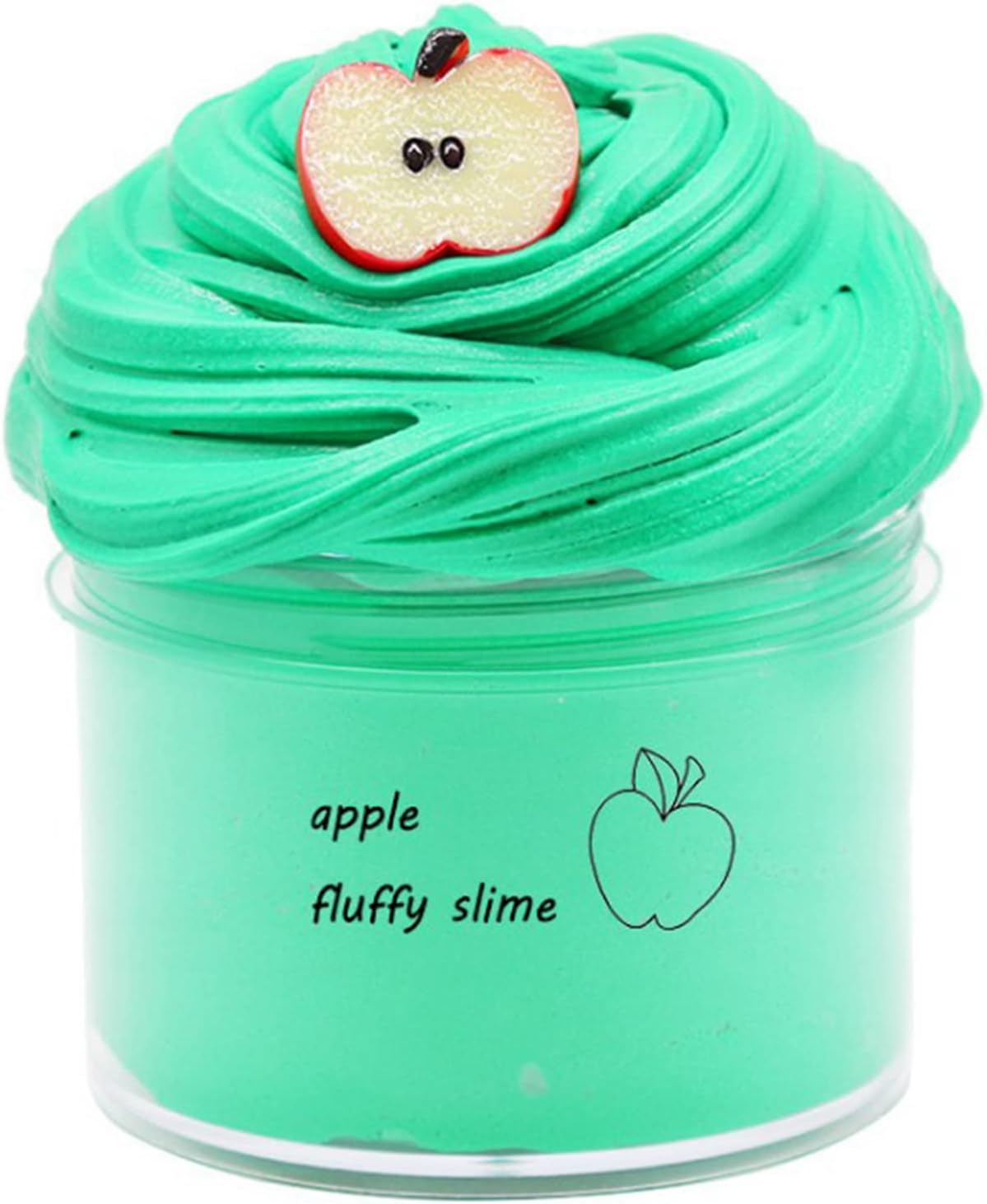 Butter Slime Kit 1 Pack, Scented Stretchy Fruit Cloud Slime, Soft and Non-Sticky DIY Sludge Toy (Watermelon, 70ML) Cykapu