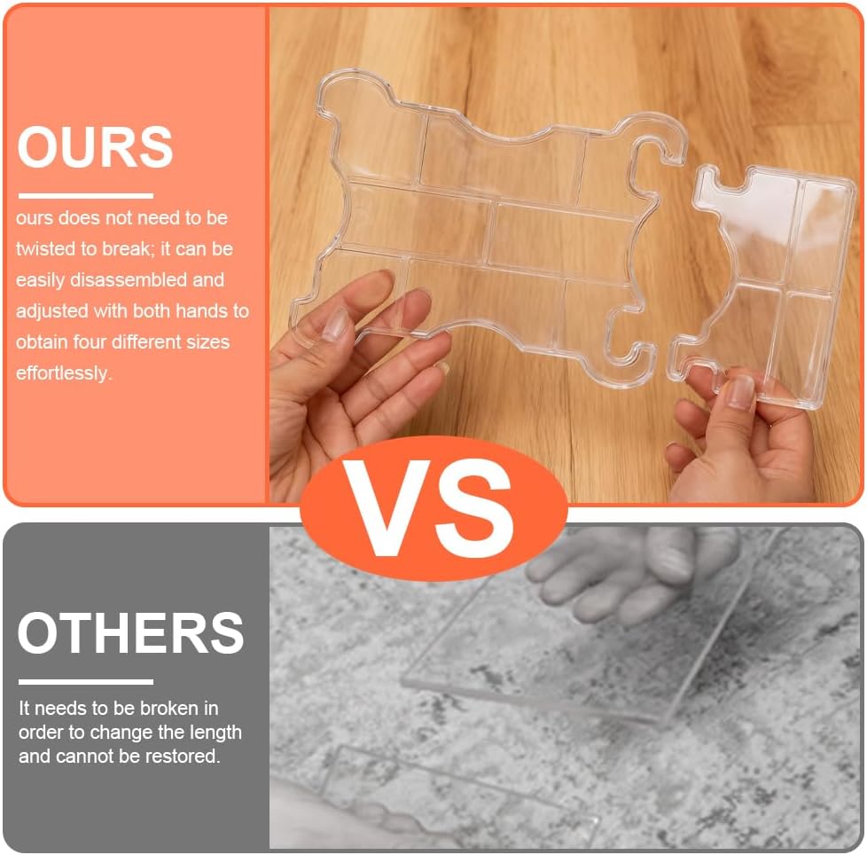 2 Pack Couch Wall Spacer, Furniture Walls Protectors, Adjustable Couch Stoppers to Prevent Sliding and Door Stoppers for Wall, Suitable for Protectors Sofas, Cabinets and Headboards