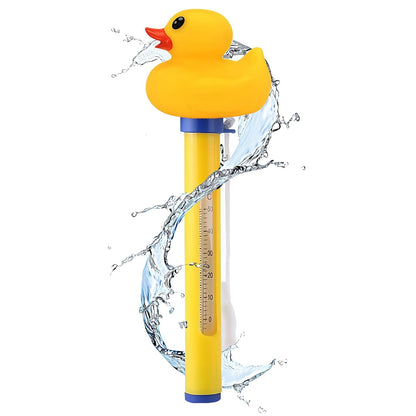 Floating Pool Thermometer, Floating Turtle Thermometer F/C Display with String Easy to Read, Shatter Resistant, for Outdoor & Indoor Swimming Pools, Spas, Hot Tubs & Aquariums (Turtle)