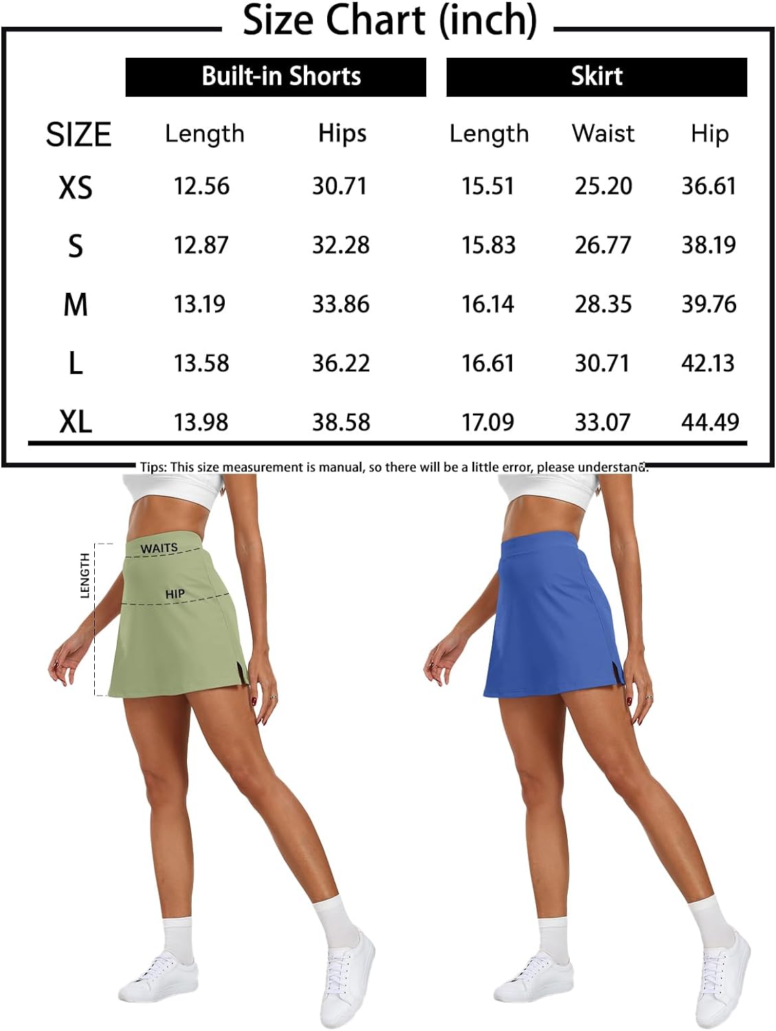 Women's Mini Tennis Skirt 2024 Athletic Golf Skorts with Pockets Y2K Summer Workout Outfits