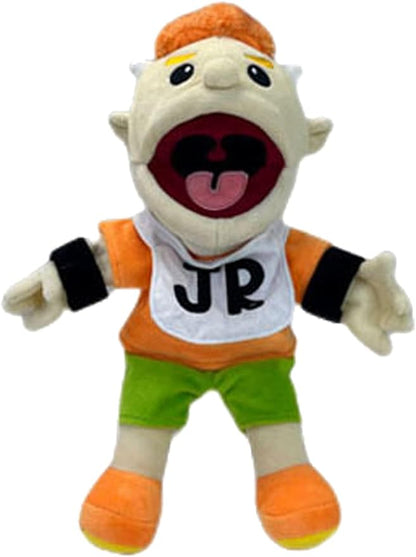 Jeffy Soft Plush Hand Puppet for Playhouse,Prank Funny Puppet