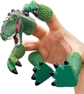 Dinosaur Finger Puppet Set, Animals Puppet Show Theater Props