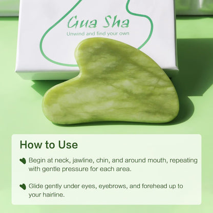 Gua Sha Facial Tool for Face and Body, Gua Sha for Self Care