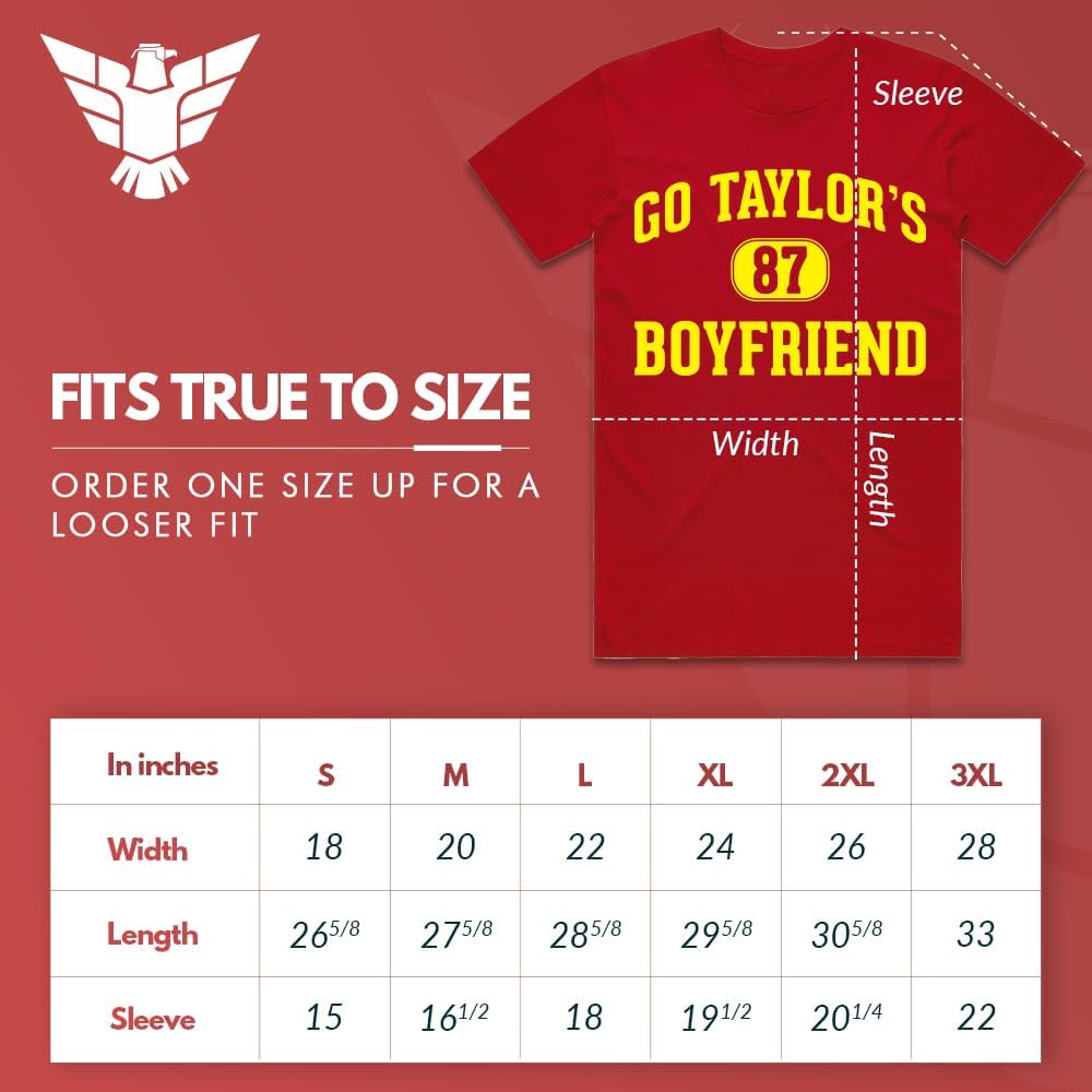 Go Taylor's Boyfriend | Funny Football Fan Shirt Cykapu