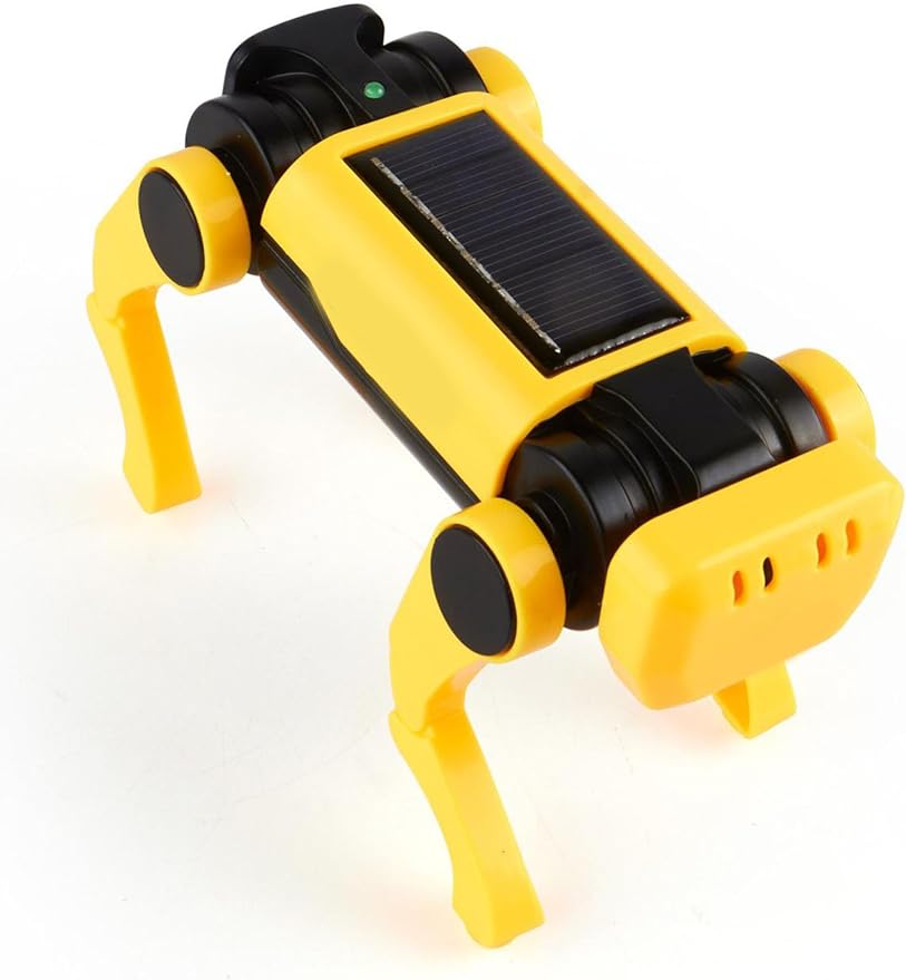 DIY Solar Powered Robotic Dog, Develop Hands On Ability, Educational Science, Interactive Walking Design