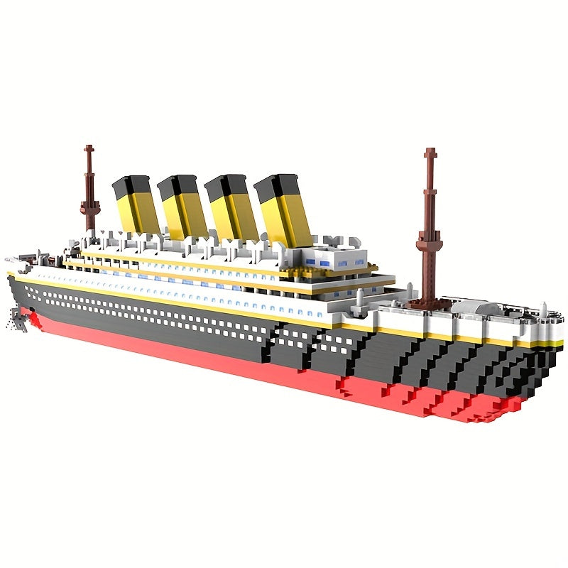 Build Your Own Titanic Adventure with Educational Building Blocks 1878 PCS Cube