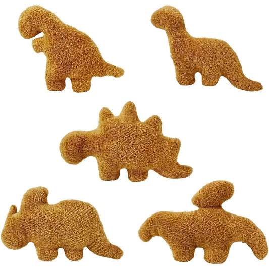 8 Style Dino And Chicken Nugget Plush Pillows Stegosaurus Plush Dinosaur