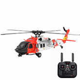 YXZNRC F09-S 2.4G 6CH 6-Axis Gyro GPS Optical Flow Positioning 5.8G FPV Camera Dual Brushless Motor 1:47 Scale Flybarless RC Helicopter RTF