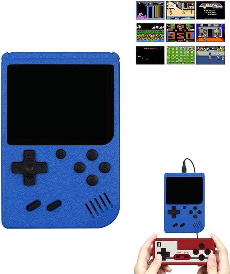 Handheld Game Console, Tiny Tendo 400 Games, Portable Retro Video Game Console - Cykapu