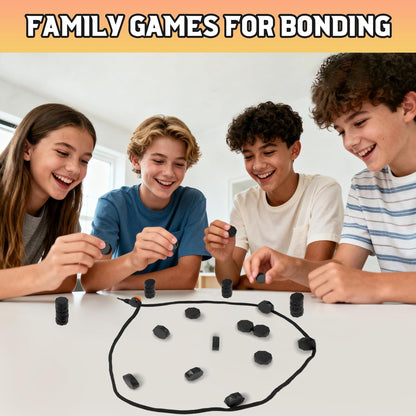 Chess Game with 20 Stones, Plastic Chess Games Set for Teenagers Adults, Party Travel Family Games, Fun Tabletop Multiplayer Game