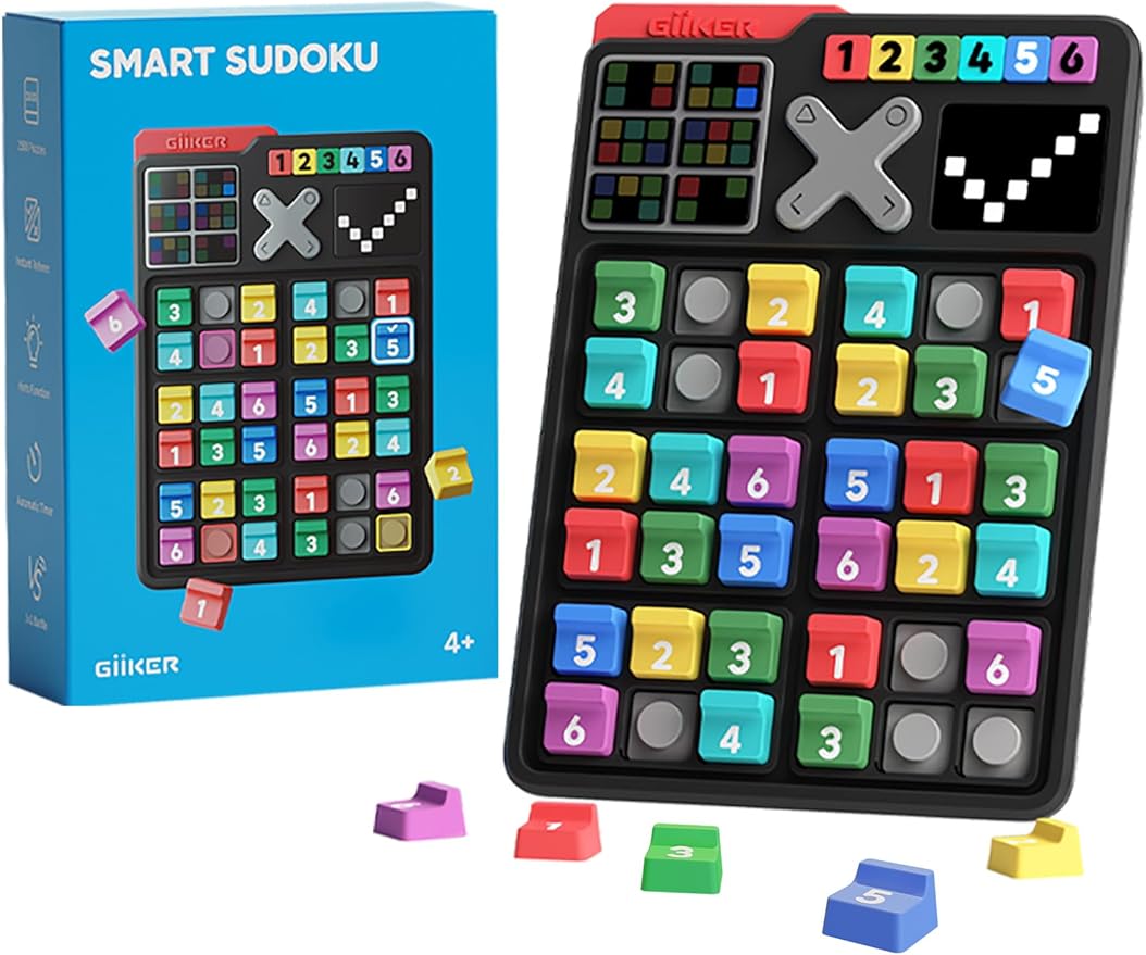 Smart Sudoku Puzzle Games, Original 2500 Challenges Brain Teaser Puzzle - Cykapu