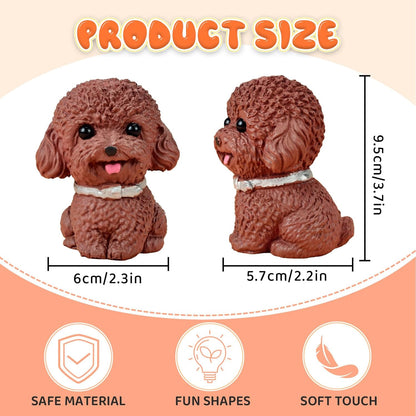 Teddy Stress Balls Fidget Toys for Kids Adults, Cute Squishies Dog Sensory Toys for Kids with Autism