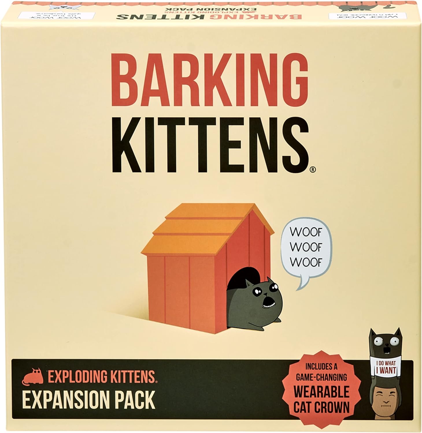 Exploding Kittens Card Game - Original Edition, Fun Family Games for Adults Teens & Kids Cykapu
