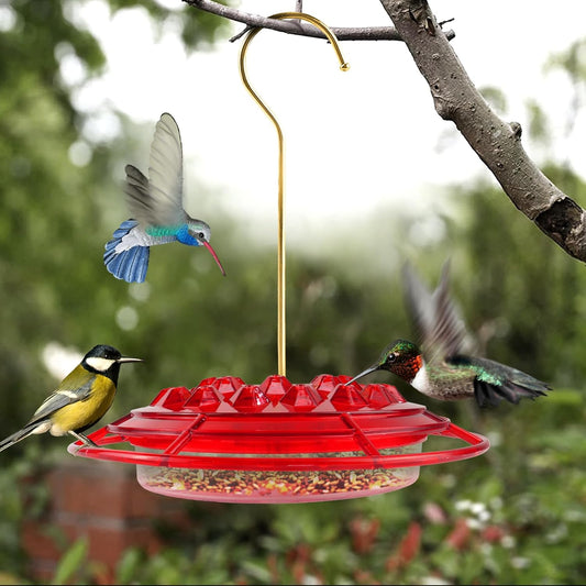 Hummingbird Feeders, Sherem Hummingbird Feeder and Built, 2025 for Courtyard Outdoors Hanging