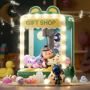 Claw Machine for Kids with Lights,Christmas Mini Candy Machine Toys for Girls - Cykapu