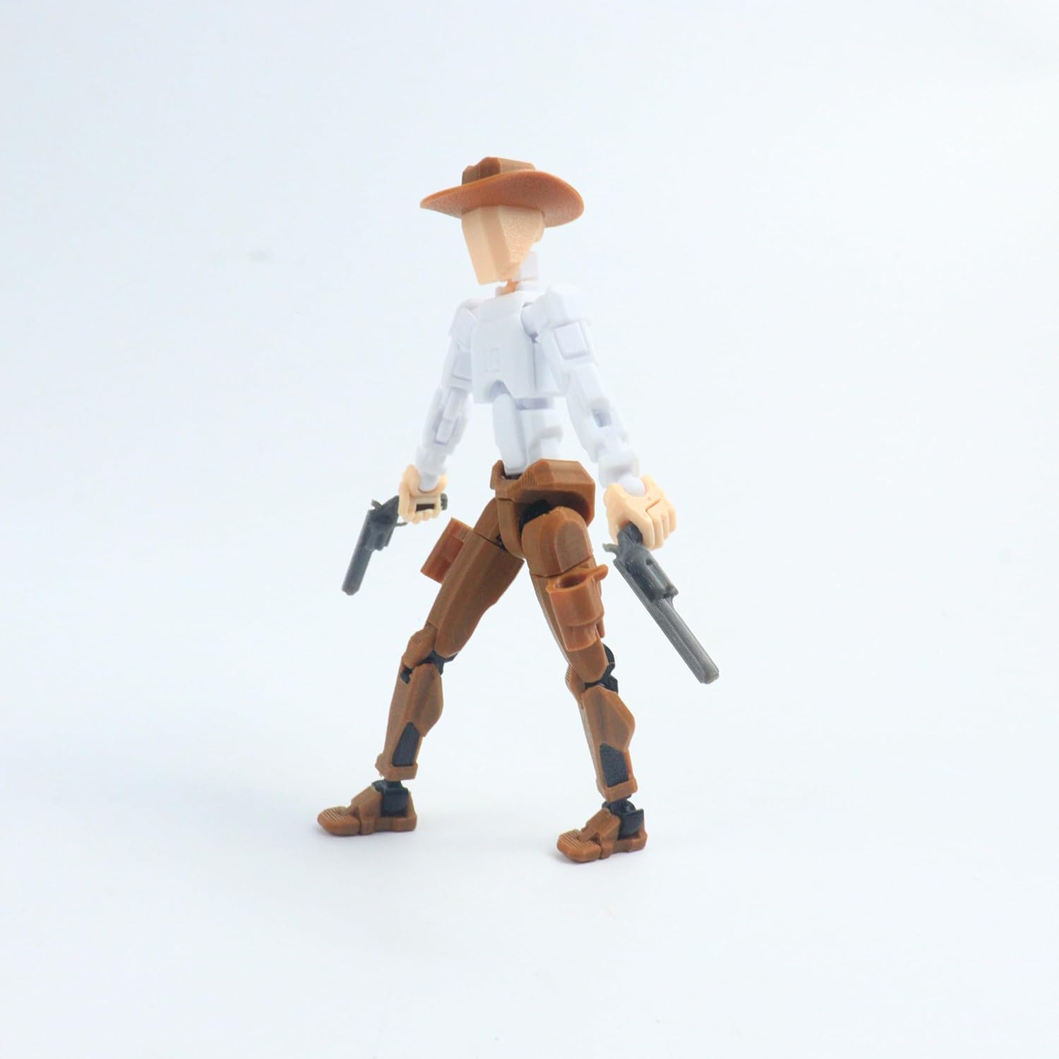 Multi-Articulated Action Figure Lucky 13, Western Cowboys