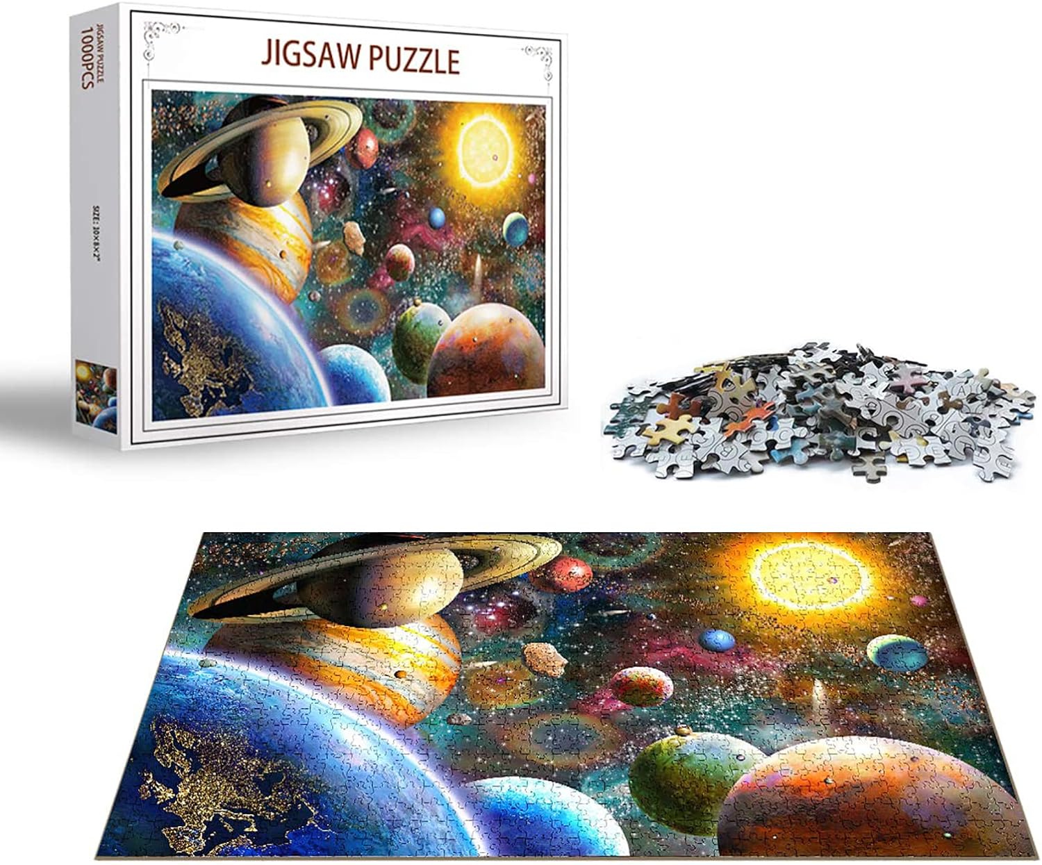 Jigsaw Puzzles 1000 Pieces for Adults, Families Pieces Fit Together Perfectly