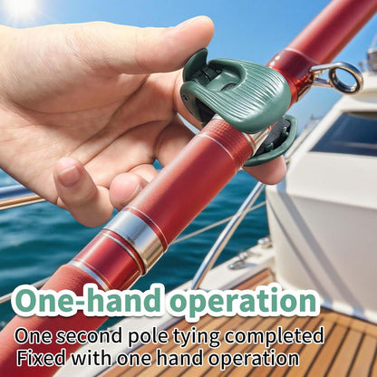 2pcs Multifunctional Rod Holder,Portable Takedown Beach Fishing Rod Holder,Fishing Pole Holders for Ground,Fixed Clamp Fishing Accessories for Various Rod Sizes