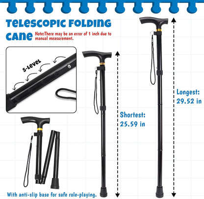 100 Days of School Costume for Boys,Old Man Costume for Kids Grandpa Vest Accessories Set