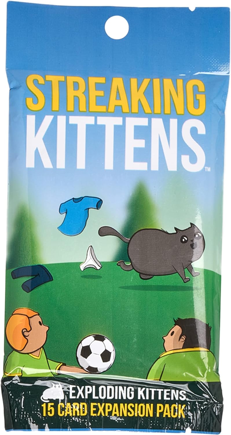 Exploding Kittens Card Game - Original Edition, Fun Family Games for Adults Teens & Kids Cykapu